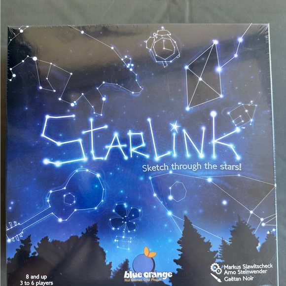 Blue Orange, Starlink, Family Game, Drawing Game, 3-6 Players, from 8+ Years - Picture 1 of 6